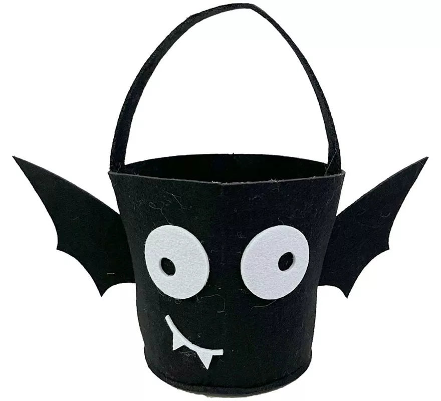 Translation missing: fr.Cubo Murciélago de Fieltro negro 36x18,50x18 cm