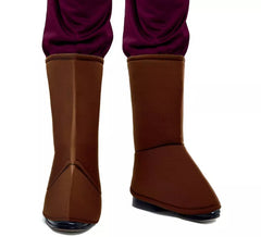 Couvre-bottes enfant marron médiéval