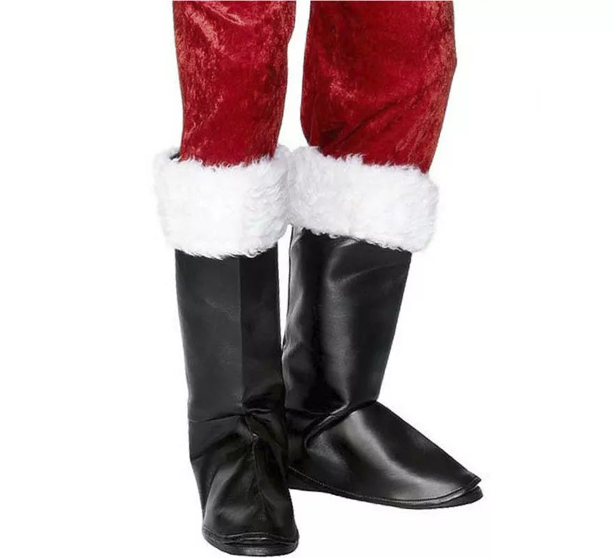 Translation missing: fr.Cubrebotas Negras para Papá Noel Infantil de 30 cm