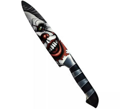 Couteau Clown Effrayant 30,7 x 4,2 cm