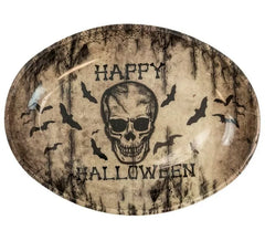 Bol crâne « Joyeux Halloween », 40 x 30,5 cm