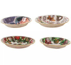 Grand bol de Noël de 30 cm en modèles assortis