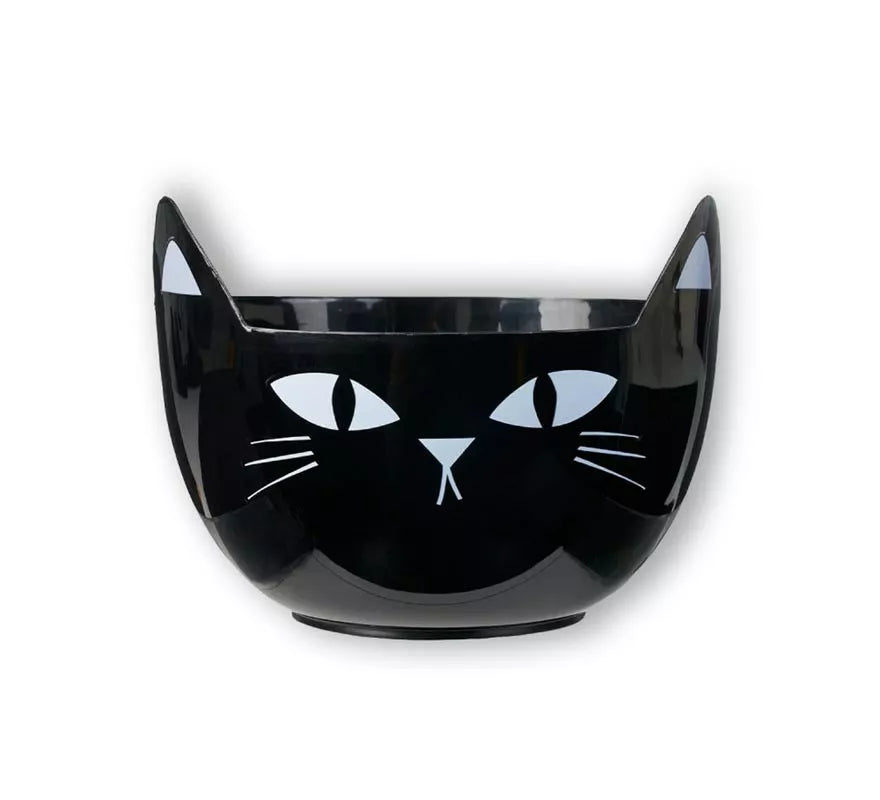 Translation missing: fr.Cuenco Gato negro con orejas de 22x17 cm