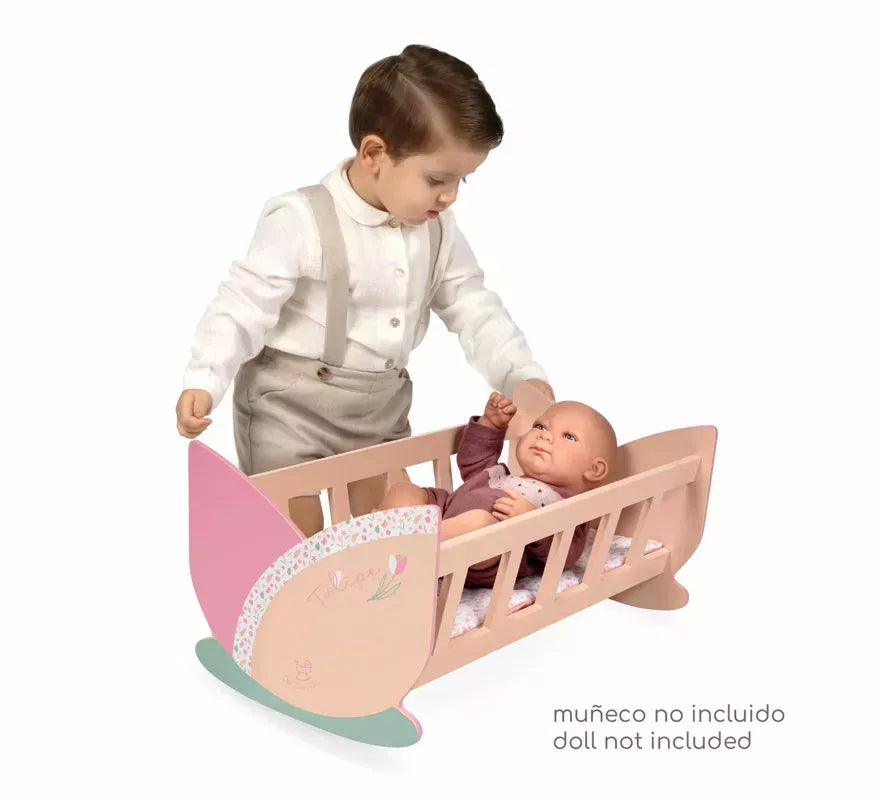 Cuna de Madera de Juguete