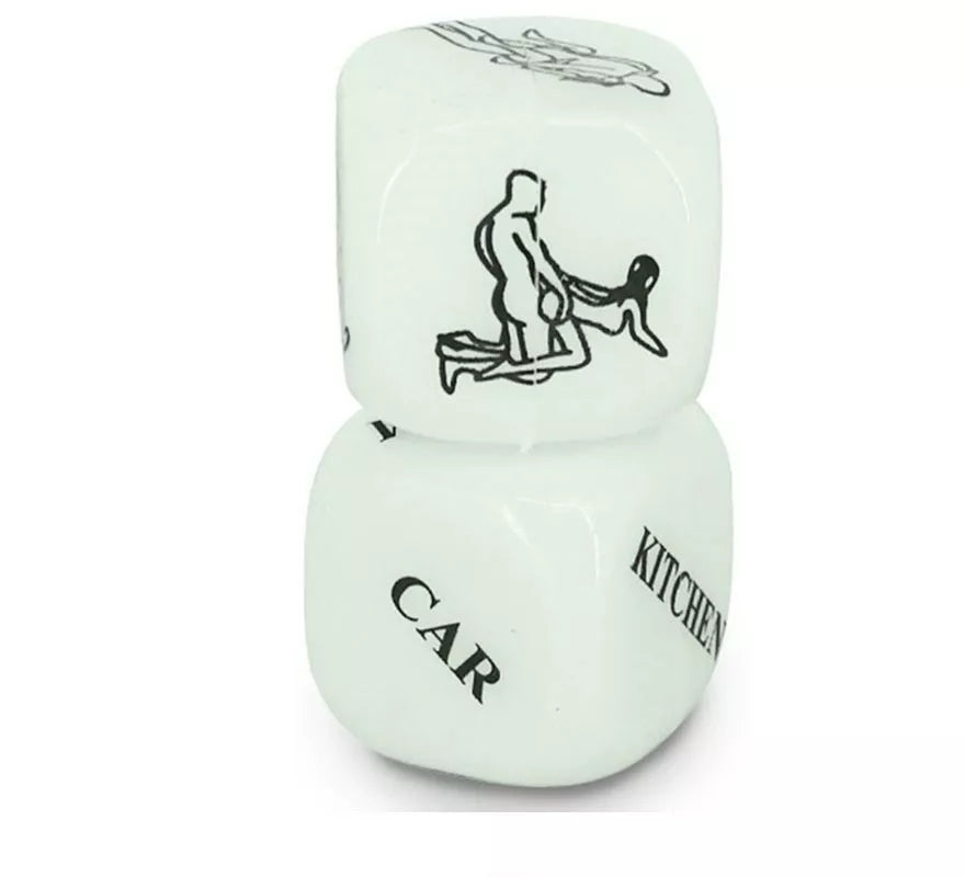 Translation missing: fr.Dados con figuras Kamasutra de 2 cm