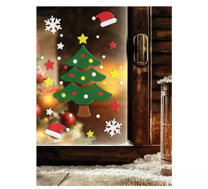 Translation missing: fr.Decoración en Gel de Árbol de Navidad de 20x25 cm
