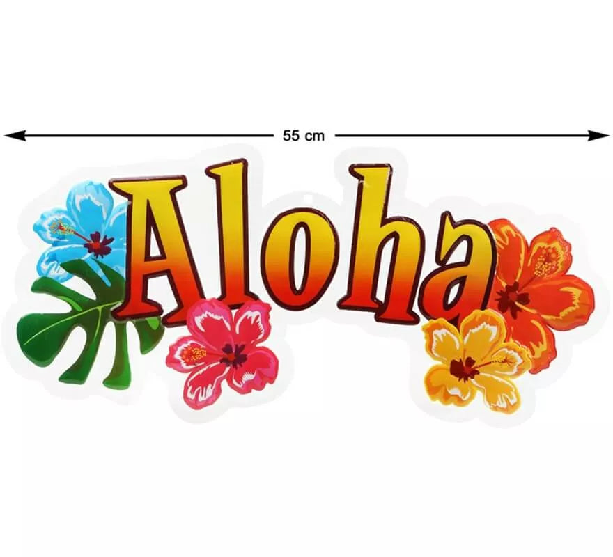Translation missing: fr.Decoración Fiesta Hawaiana (Aloha) 55 cm