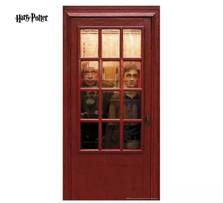 Translation missing: fr.Decoración para puerta de Cabina Telefónica de Harry Potter