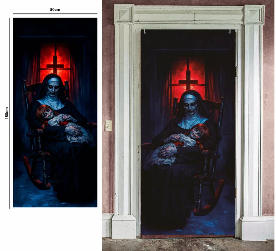 Translation missing: fr.Decoración Puerta Monja Tenebrosa de 80x180 cm