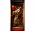 Decoración Puerta Payaso Asesino de 80x180 cm