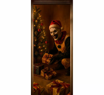 Decoración Puerta Terrifier de 80x180 cm