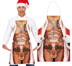 Tablier de renne de Noël