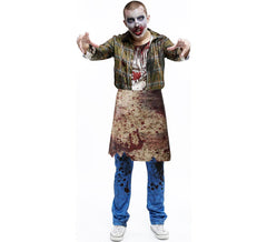 Tablier de boucher zombie