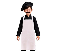 Tablier de chef blanc classique pour enfants