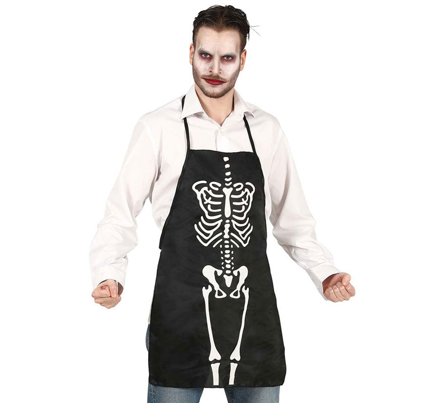 Translation missing: fr.Delantal de Cocina con Estampado de Esqueleto
