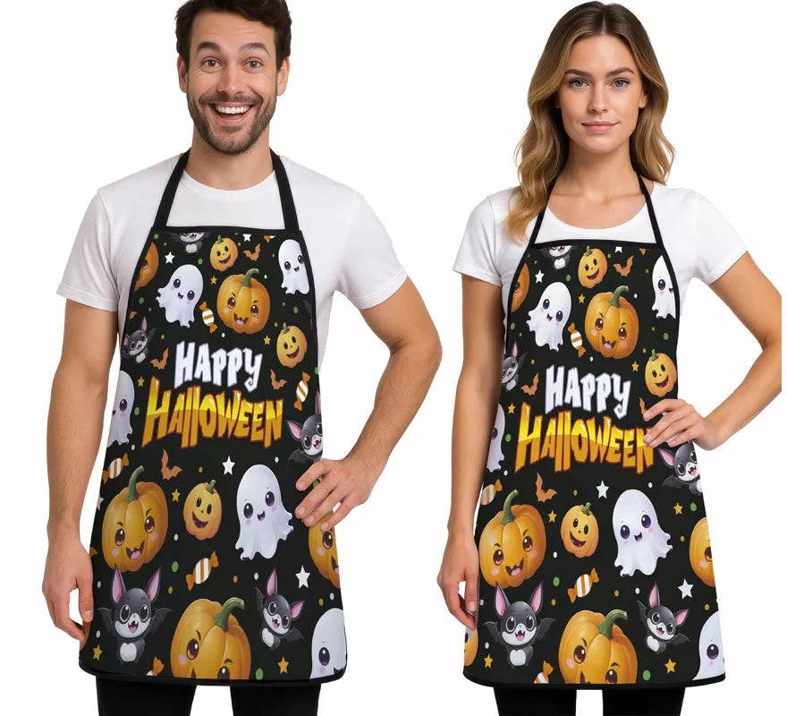 Translation missing: fr.Delantal Happy Halloween para adulto