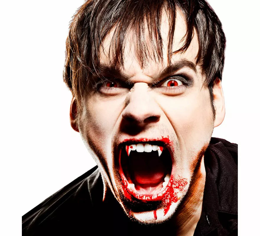 Translation missing: fr.Dentadura de Vampiro con 4 Capsulas de Sangre