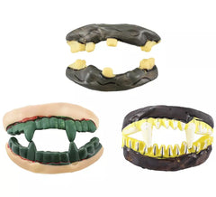 Dentiers d'Halloween modèles assortis