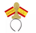 Diadema Bandera de España con Copa Mundial