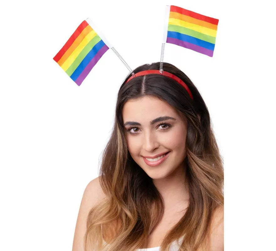 Translation missing: fr.Diadema Bopper con la Bandera del Orgullo adulto
