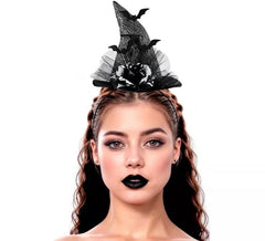 Bandeau de sorcière avec chauve-souris