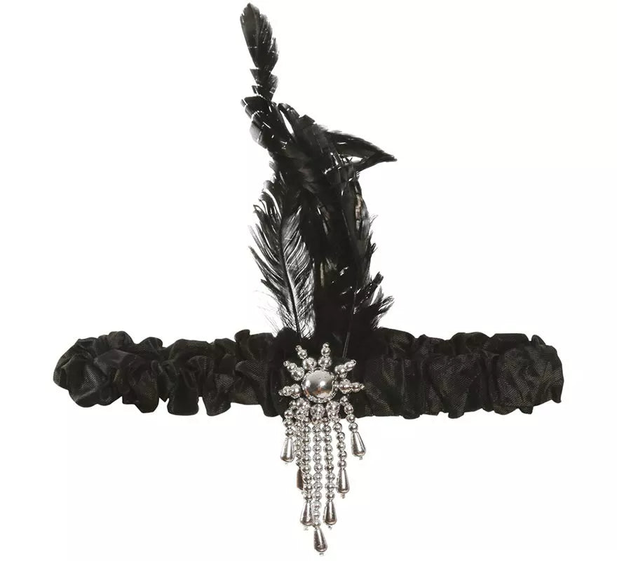 Translation missing: fr.Diadema Charlestón con plumas