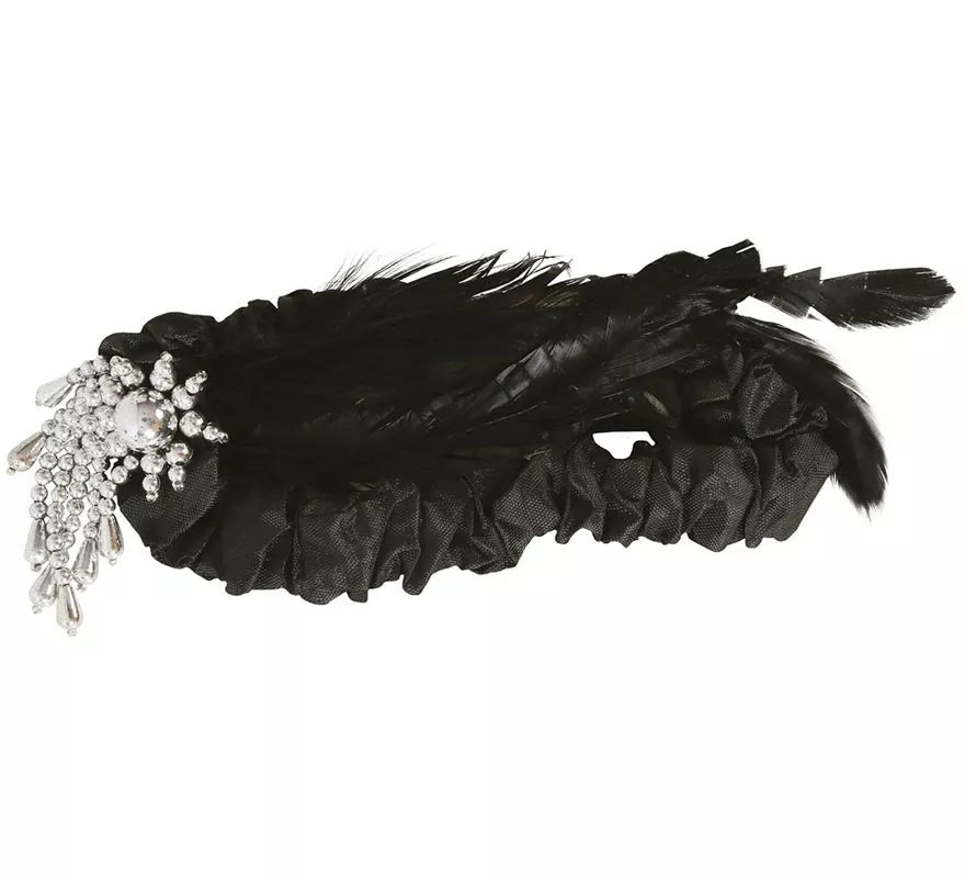 Translation missing: fr.Diadema Charlestón con plumas