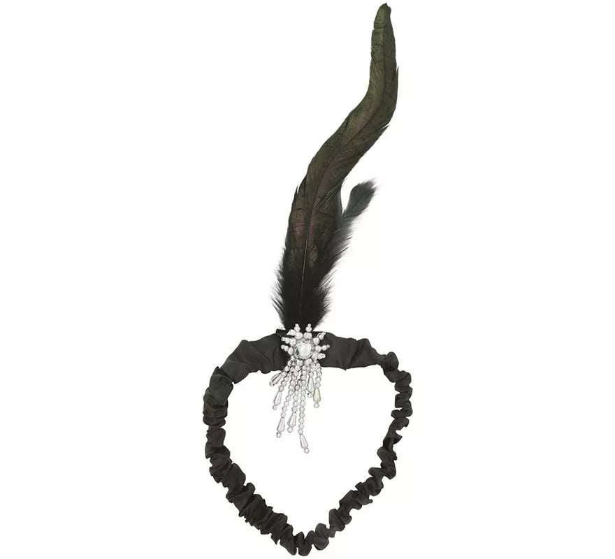 Translation missing: fr.Diadema Charlestón con plumas