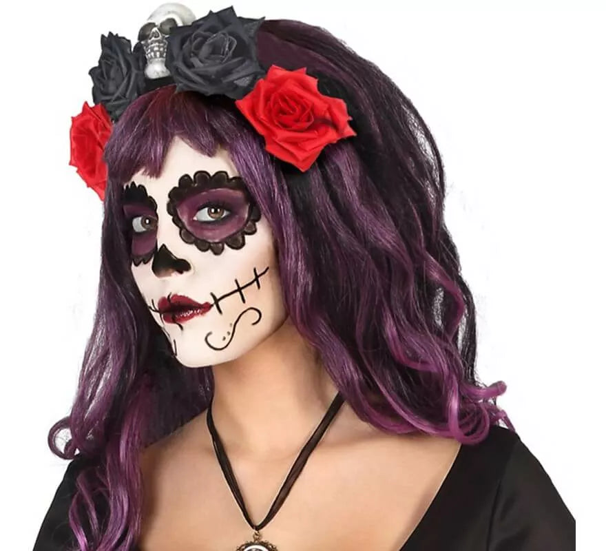 Translation missing: fr.Diadema con Calavera y Flores