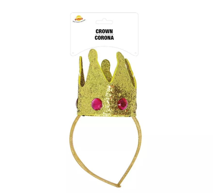 Translation missing: fr.Diadema con Corona Dorada