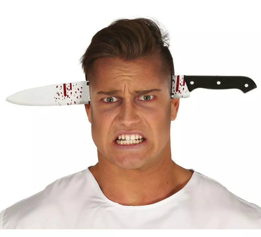 Diadema con Cuchillo y Sangre