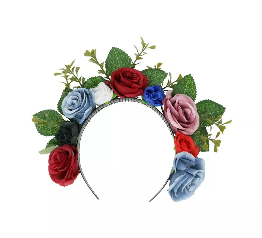 Translation missing: fr.Diadema con Flores y Hojas