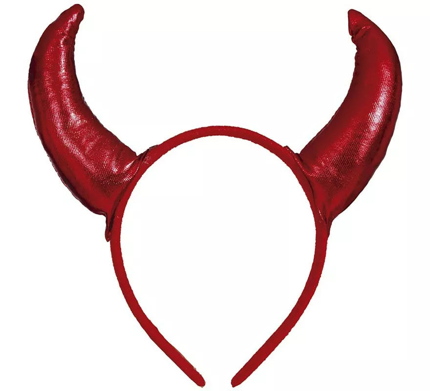 Translation missing: fr.Diadema Cuernos Demonio roja