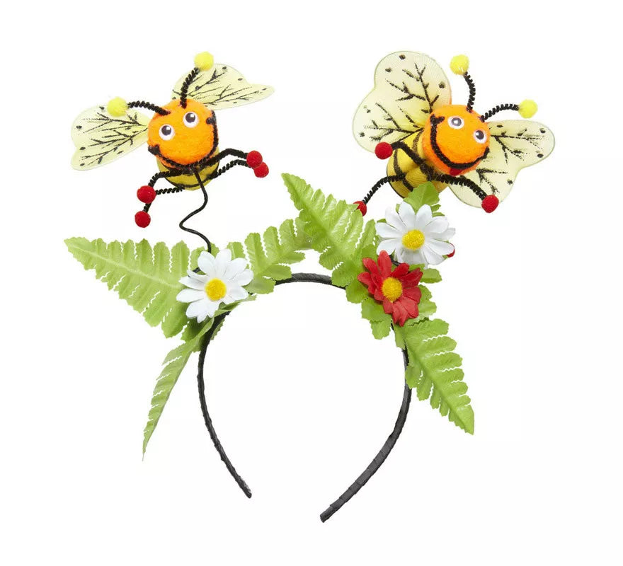 Translation missing: fr.Diadema de Abejas con Flores