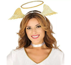 Diadème d´Ange avec Ailes et Halo