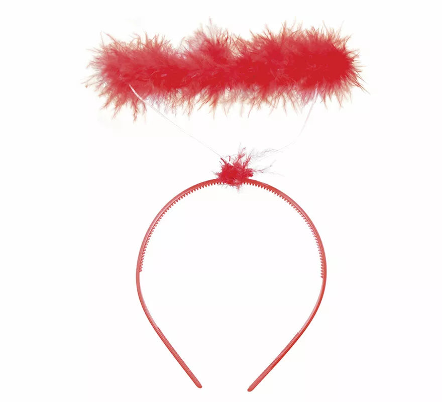 Diadema de Ángel Halo con Aureola Roja