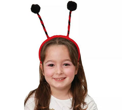Diadème avec Antennes de Coccinelle