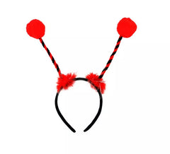 Bandeau Antennes Coccinelle Rouge