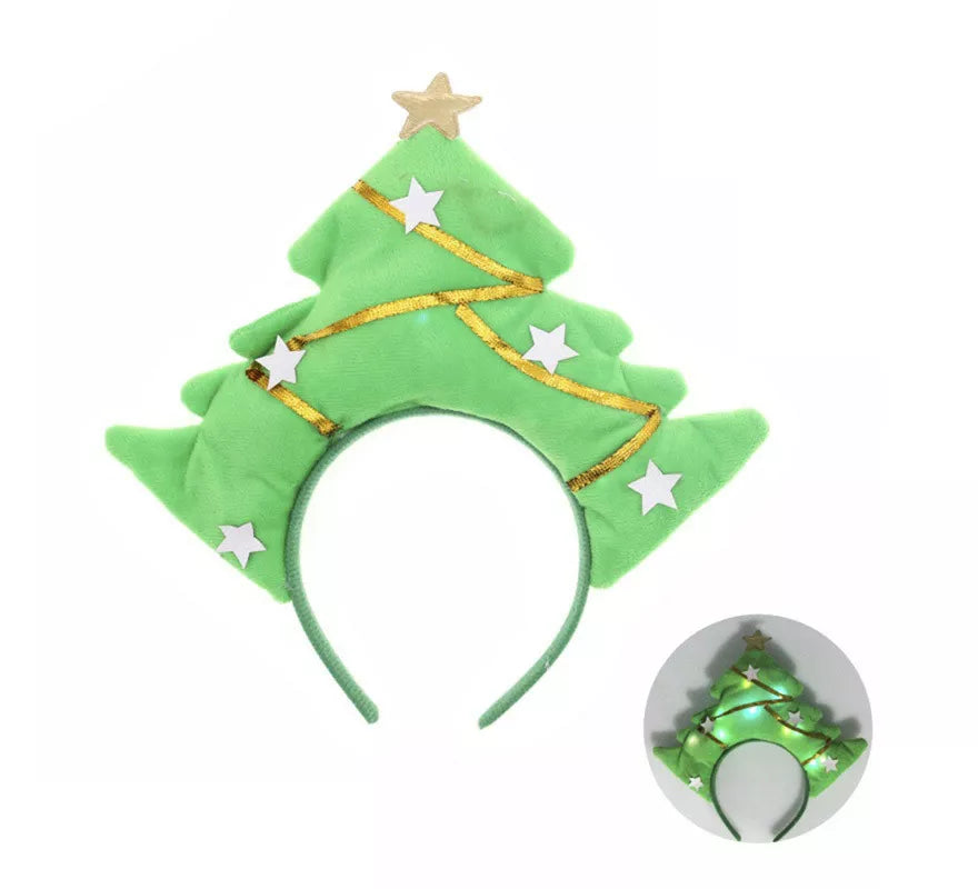 Translation missing: fr.Diadema de Árbol de Navidad con Luz