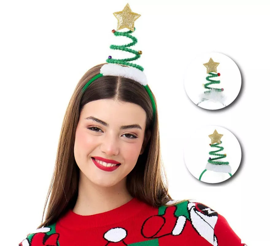 Translation missing: fr.Diadema de Árbol Navideño espiral en modelos surtidos