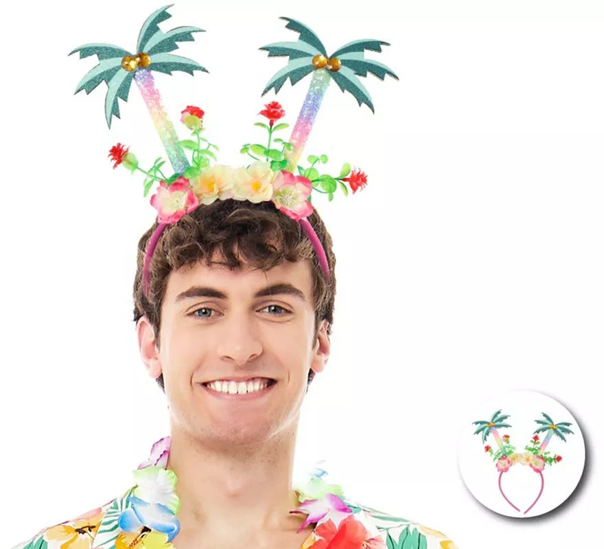 Translation missing: fr.Diadema de Árboles Coco Floral