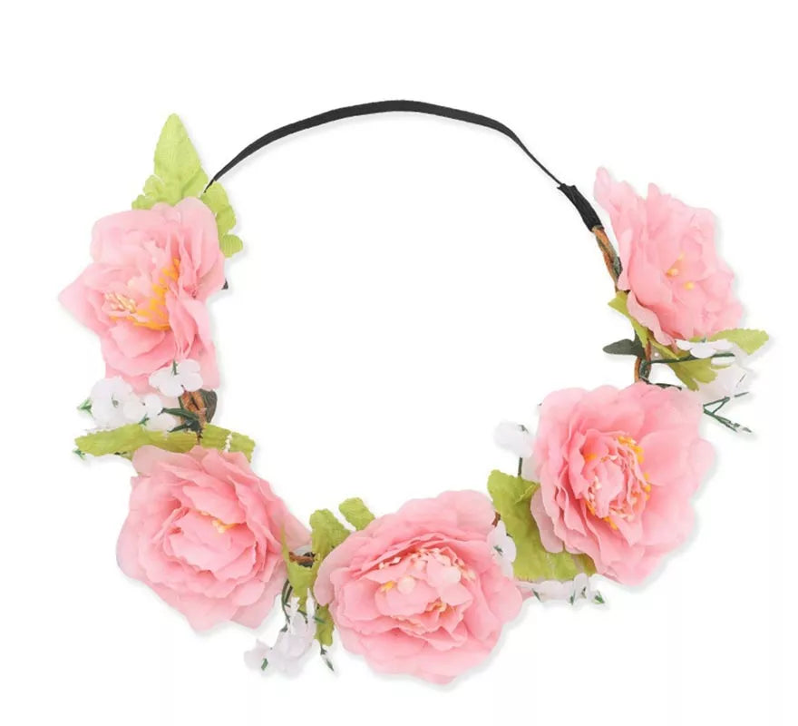 Translation missing: fr.Diadema de Aro con Flores en varios colores