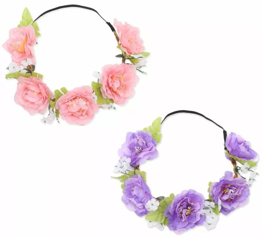 Translation missing: fr.Diadema de Aro con Flores en varios colores