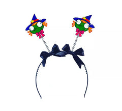 Bandeau de sorcières coloré avec nœuds