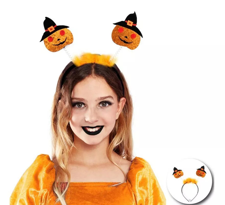 Translation missing: fr.Diadema de Calabazas con sombrero infantil