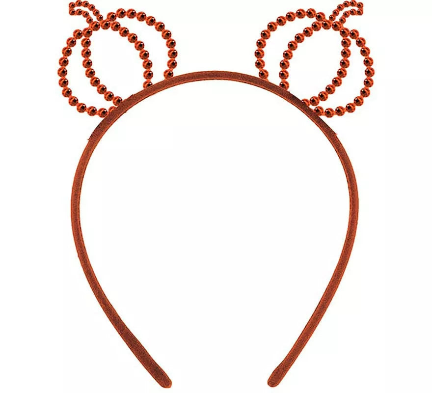 Translation missing: fr.Diadema de Calabazas Piedras naranja