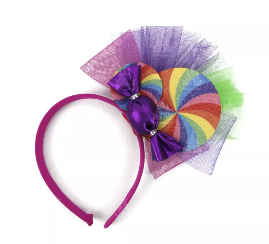 Translation missing: fr.Diadema de Caramelo multicolor