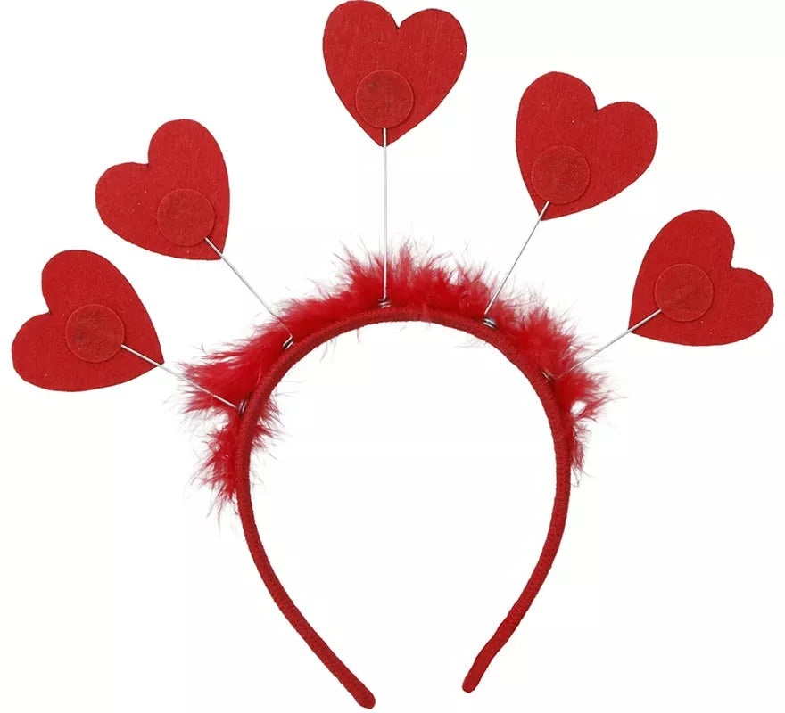 Translation missing: fr.Diadema de Corazones rojos
