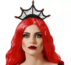 Bandeau couronne de reine vampire