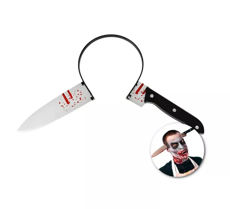 Translation missing: fr.Diadema de Cuchillo de Cocina con sangre